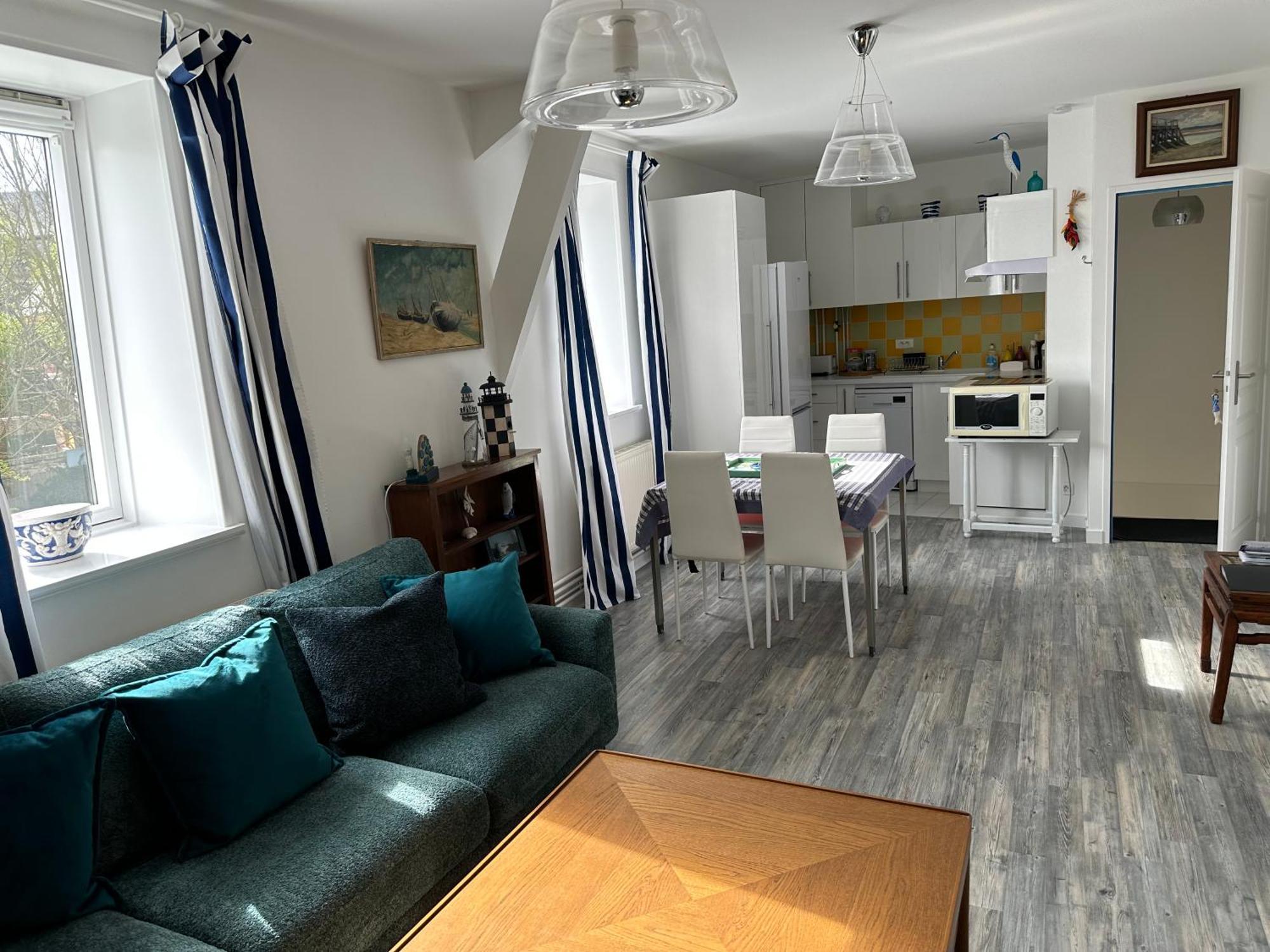 Gite Du Moulin - Appartement Plein Centre Ville - Spacieux 2P - 1Er Etage Maison De Pecheur A 100M De La Plage Le Crotoy Exterior foto